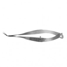 Gills-Vannas Capsulotomy Scissor Angled Forward - Sharp Tips Stainless Steel